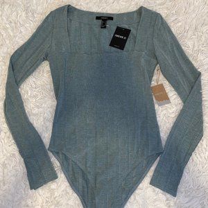 Forever 21 Light Green Bodysuit